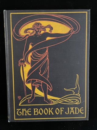 Item #013347 THE BOOK OF JADE. David Park Barntiz, Harry B. Matthews, cover design
