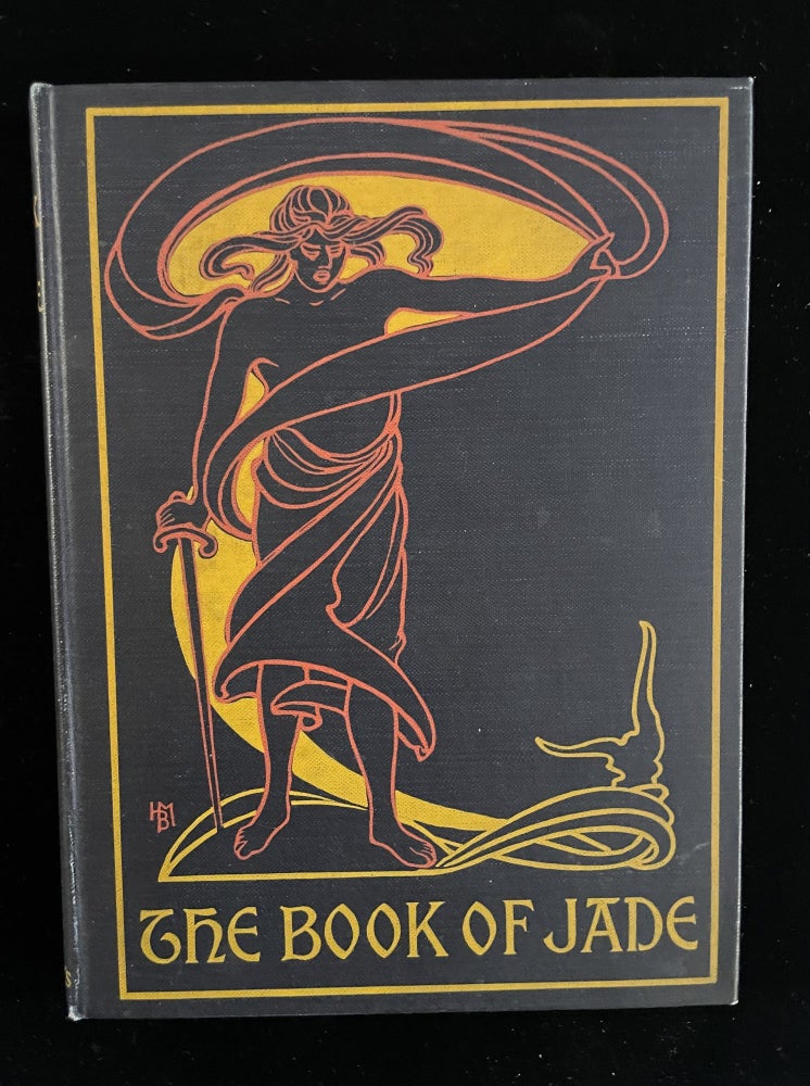 Item #013347 THE BOOK OF JADE. David Park Barntiz, Harry B. Matthews, cover design.