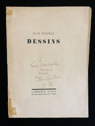 Item #013385 DESSINS. Jean Cocteau, Louis Vauxcelles