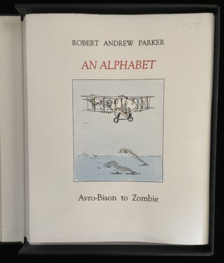 Item #013401 AN ALPHABET AVRO-BISON TO ZOMBIE. Robert Andrew Parker