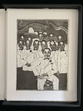 Item #013402 THE SAVOY: 12 ETCHINGS. Robert Andrew Parker, Harlem