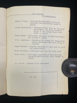 CHANGES Vol. 1 Number 1. July 1963