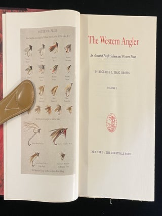 Item #013570 THE WESTERN ANGLER: AN ACCOUNT OF PACIFIC SALMON AND WESTERN TROUT. Roderick Haig-Brown