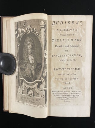 Item #013606 Hudibras, in Three Parts; Written in the Time of the Late Wars: Corrected and...