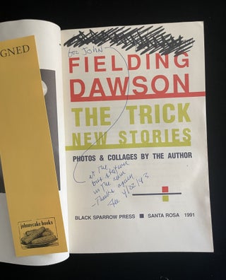 Item #013649 THE TRICK NEW STORIES. Fielding Dawson
