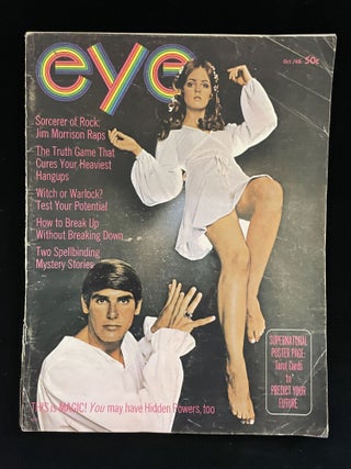 Item #013679 EYE Vol 1 No 8 October 1968. Jim Morrison Nora Ephron, Harlan Ellison, contributors,...