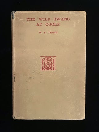 Item #013746 THE WILD SWANS AT COOLE. W. B. Moore Yeats, Thomas Sturge, cover design