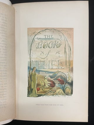 Item #013752 WILLIAM BLAKE PAINTER AND POET. Richard Garnett, Spingarn Joel Elias