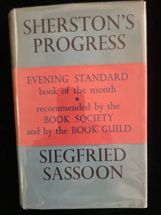 Item #013788 SHERSTON'S PROGRESS. Siegfried Sassoon