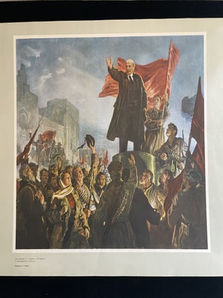 PORTFOLIO OF PRINTS/POSTERS FEATURING LENIN, USSR-ISSUED, 1969