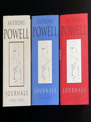 Item #013842 JOURNALS 1982-1986 (and) JOURNALS 1987 - 1989 (and) JOURNALS 1990 - 1992. Anthony...