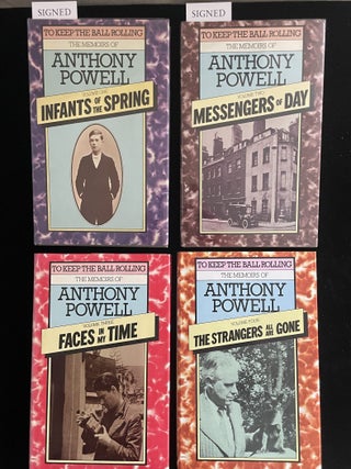 Item #013844 To Keep the Ball Rolling: The Memoirs of Anthony Powell. Infants of the Spring,...