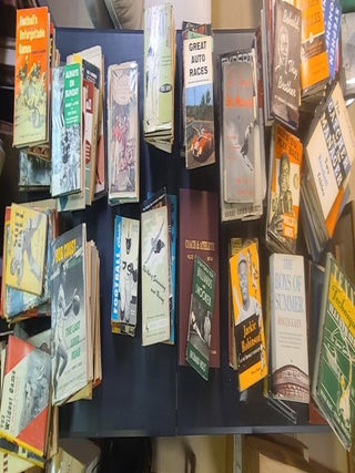 BOOK COLLECTION OF NY HERALD TRIBUNE SPORTS EDITOR IRVING MARSH