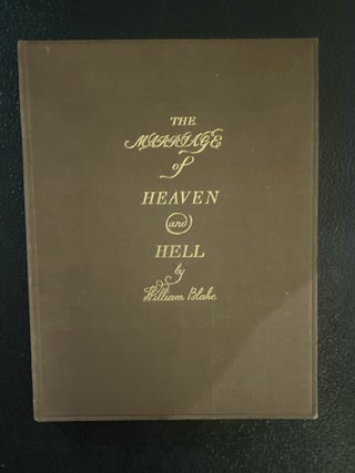 THE MARRIAGE OF HEAVEN AND HELL (facsimile)