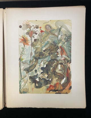 PROSPETUS FOR LA DIVINE COMEDIE LE PARADIS (with) SALVADOR DALI CATALOG)