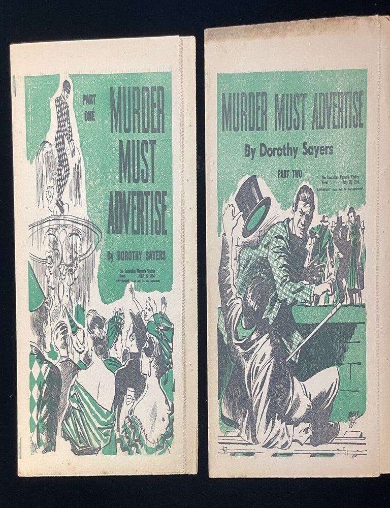 Item #013977 MURDER MUST ADVERTISE. Dorothy L. Sayers.