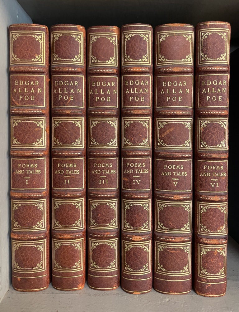 Item #013985 TALES AND POEMS BY EDGAR ALLAN POE (The Buckner Library Edition). Edgar Allan. Ingram Poe, John.